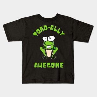 Toad-ally Awesome Kids T-Shirt